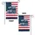 American Flag 250th Anniversary 1776-2026 - USA Independence Day Gift for Veterans Garden Flag - 4