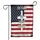 God Family Country Cross Distressed American Flag - 250th Anniversary 1776-2026 Garden Flag - 3