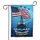 US Navy Destroyer American Flag Fighter Jets - USA 250th Anniversary 1776-2026 Gift Garden Flag - 3