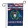 Nevada Battle Born Emblem American Flag 250th Anniversary - USA Freedom Celebration Garden Flag - 3