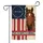 Patriotic American Flag Horse 1776-2026 - USA 250th Anniversary Heritage Design Garden Flag - 3