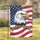 Bald Eagle American Flag 1776-2026 - USA 250th Anniversary Independence Day Gift for Dad Garden Flag - 1