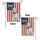 Labrador Retriever Patriotic Flag Art - USA 250th Anniversary Independence Day (1776-2026) Garden Flag - 4