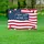 Patriotic American Flag Bunting - Happy 250th Birthday USA 1776-2026 Independence Day Yard Sign - 5