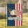 Bald Eagle USA Map American Flag Statue of Liberty - 250th Anniversary 1776-2026 Garden Flag - 1