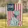 Distressed Vintage Patriotic Cat American Flag Bandana - USA 250th Anniversary 1776-2026 Garden Flag - 1