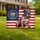 English Bulldog American Flag 1776-2026 - USA 250th Anniversary National Pride Yard Sign - 1