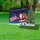 Jolly Santa Claus American Flag 1776-2026 Christmas Tree - USA 250th Anniversary Holiday Yard Sign - 4