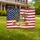 Coqui Frog Puerto Rico American Flag Christmas - USA 250th Anniversary Fiesta de Navidad Yard Sign - 1