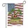 Coqui Frog Santa Puerto Rico Flag, American Flag 1776-2026 - Fiesta Navidad 250th Garden Flag - 3