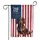 Patriotic Dachshund American Flag with 250 Years Text (1776-2026) - USA 250th Anniversary Garden Flag - 3
