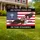 Bald Eagle American Flag Christian Cross 1776-2026 - USA 250th Anniversary Patriotic Yard Sign - 1