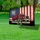 Weathered Semi-Truck American Flag 1776-2026 - USA 250th Anniversary Patriotic Freedom Yard Sign - 4