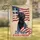 Black Lab American Flag Betsy Ross 250th Anniversary (1776-2026) Faith & Freedom Garden Flag - 1