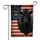 Photorealistic Black Angus Cow Betsy Ross Flag 1776-2026 - USA 250th Anniversary Garden Flag - 3