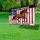 Patriotic Galloping Horse American Flag Christian Cross - USA 250th Anniversary 1776-2026 Yard Sign - 4