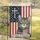 Tabby Cat American Flag Bandana Christian Cross 1776-2026 - USA 250th Anniversary Patriotic Garden Flag - 5