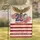 Bald Eagle 250th Anniversary 1776-2026 United States Statue of Liberty Tribute Garden Flag - 1