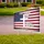 Distressed American Flag Latin Cross 1776-2026 God Family Country 250th Anniversary Freedom Yard Sign - 3