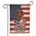Dachshund American Flag 1776-2026 '250 Years Strong' - USA 250th Anniversary Celebration Garden Flag - 3