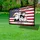 Bald Eagle Jesus Christ Cross Distressed Flag - One Nation Under God 250th Anniversary 1776-2026 Yard Sign - 4