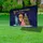 Golden Retriever Betsy Ross Flag 1776-2026 - Merry Christmas America 250th Patriotic Yard Sign - 4