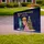 Golden Retriever Betsy Ross Flag 1776-2026 - Merry Christmas America 250th Patriotic Yard Sign - 3