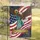 Statue of Liberty Bald Eagle American Flag Fireworks - USA 250th Anniversary 1776-2026 Garden Flag - 5