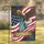 Statue of Liberty Bald Eagle American Flag Fireworks - USA 250th Anniversary 1776-2026 Garden Flag - 1