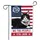 Black White Maine Coon Cat American Flag 250th Anniversary We The People 1776-2026 Garden Flag - 3