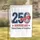 American Flag 250 Numeral - USA 250th Anniversary 1776-2026 National Freedom Symbol Garden Flag - 1
