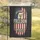 Distressed FREEDOM Bald Eagle American Flag - USA 250th Anniversary Independence Day Garden Flag - 5