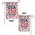 USA 250 Years Patriotic Stars - American Independence Day 250th Anniversary 1776-2026 Garden Flag - 4