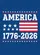 AMERICA 1776-2026 Text Stars Stripes - USA 250th Anniversary Celebration Garden Flag - 6
