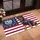 Patriotic Rottweiler Dog American Flag 1776-2026 - USA 250th Anniversary For Veterans Doormat - 4