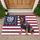 Patriotic Rottweiler Dog American Flag 1776-2026 - USA 250th Anniversary For Veterans Doormat - 1
