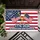 Crossed Betsy Ross Flags 1776-2026 - USA 250th Anniversary Patriotic Commemoration Doormat - 6