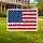 Textured American Flag Rose Blossoms 1776-2026 - USA 250th Anniversary Independence Day Yard Sign - 1