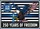 Bald Eagle American Flag Christian Cross Thin Blue Line - USA 250 Years of Freedom Doormat - 7