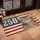 Gray Tabby Cat American Flag 250th Anniversary (1776-2026) Patriot Cat Lover Gift Doormat - 4
