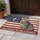 Tabby Cat Distressed American Flag 1776-2026 - USA 250th Anniversary of Blessings Doormat - 5