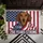 Dachshund American Flag 1776-2026 - USA 250th Anniversary Patriotic Dog Art Doormat - 6