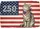 Patriotic Gray Tabby Cat American Flag USA 250th Anniversary (1776-2026) Independence Day Doormat - 7