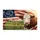 Hereford Cow Betsy Ross Flag 1776-2026 - USA 250th Anniversary Patriotic Art Doormat - 3