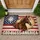 Distressed American Flag Bay Horse 1776-2026 - USA 250th Anniversary GOD BLESS AMERICA Doormat - 1