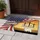 Patriotic American Flag Crosses Lamb - God Bless America Faith & Freedom Decor Doormat - 5