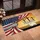 Patriotic American Flag Crosses Lamb - God Bless America Faith & Freedom Decor Doormat - 4