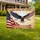 Bald Eagle American Flag 1776-2026 - USA 250th Anniversary Independence Day Veterans Yard Sign - 1