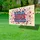 USA 250 Years Red White Blue Stars - America 250th Anniversary 1776-2026 Yard Sign - 4