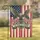 Bald Eagle American Flag 1776-2026 - USA 250th Anniversary Freedom Celebration Garden Flag - 1